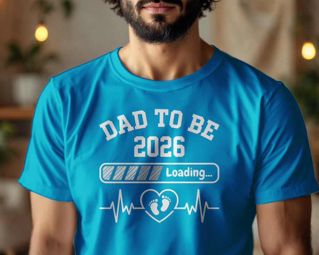 Dad To Be 2026 Shirt, Future Dad Loading Tee, Pregnancy Announcement Shirt, New Dad Gift, First Time Father T-Shirt, Baby Loading Shirt