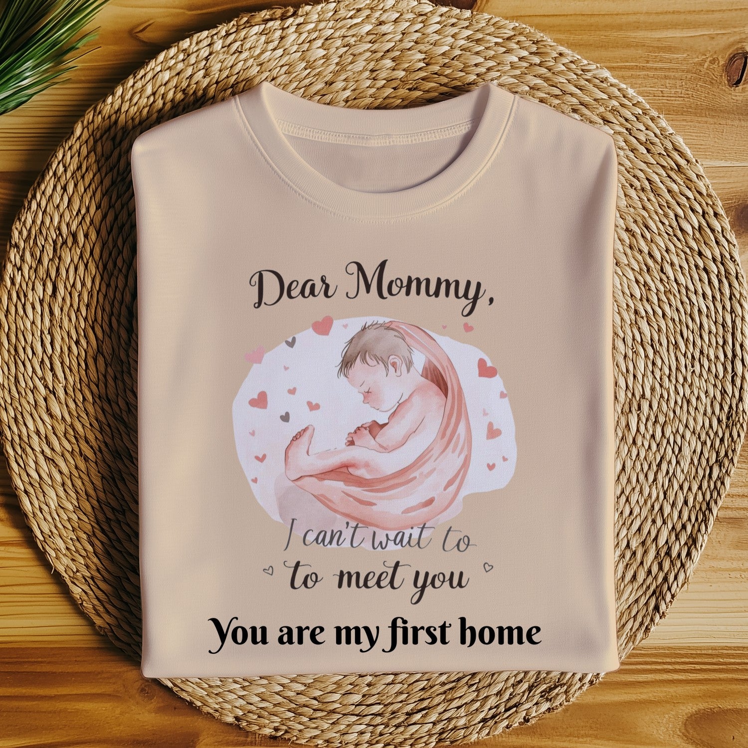 Trendy New Mom Tee, Perfect Gift For Expecting Mothers, Soft Cotton Shirt, Celebrate First Mother's Day With Heartfelt Design