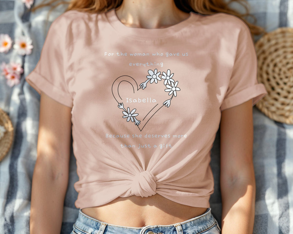 Mama Bear Shirt for Women, Personalized Mom Shirt, Custom Name Tee, Mothers Day Gift, New Mom Gift 2026