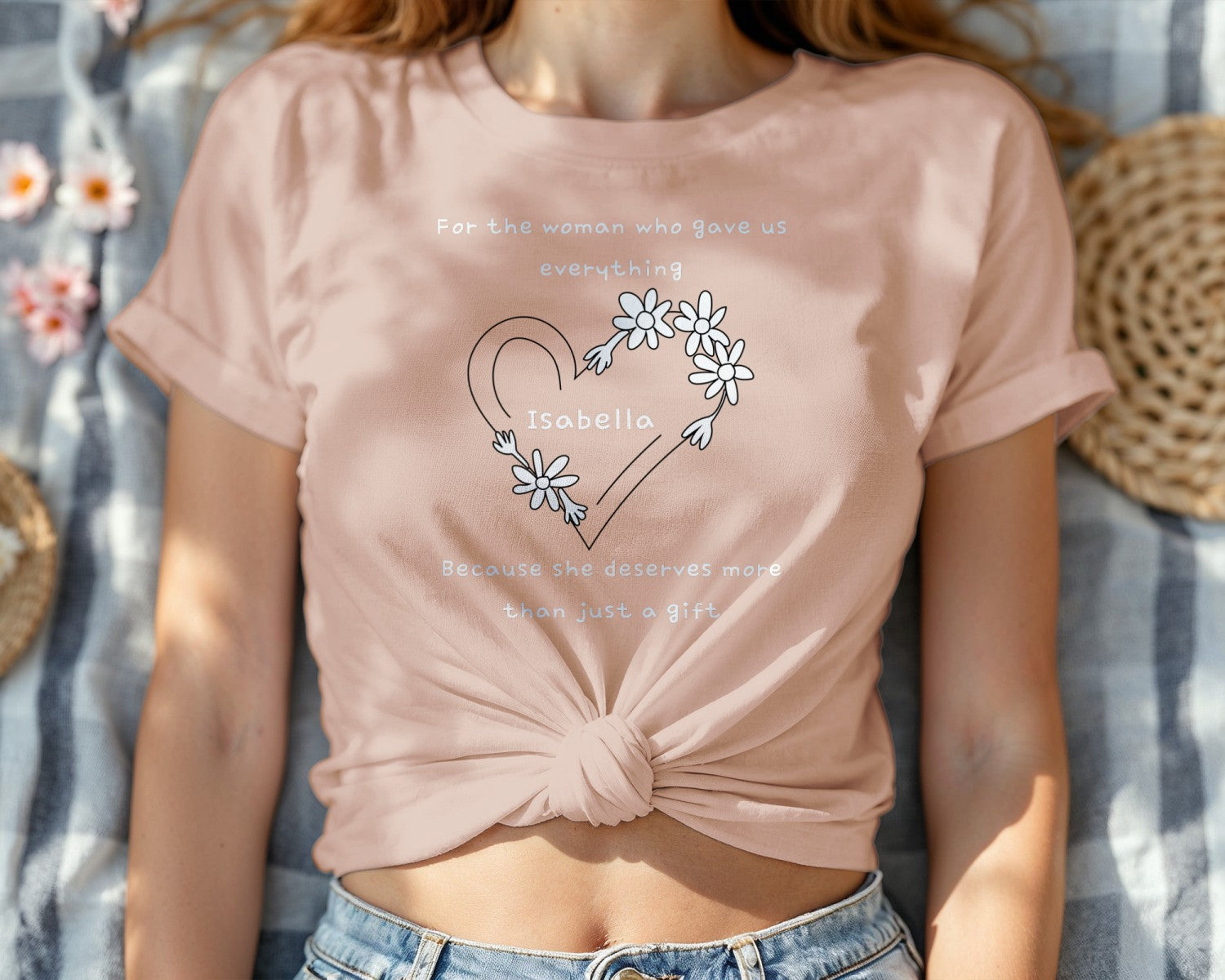 Mama Bear Shirt for Women, Personalized Mom Shirt, Custom Name Tee, Mothers Day Gift, New Mom Gift 2026