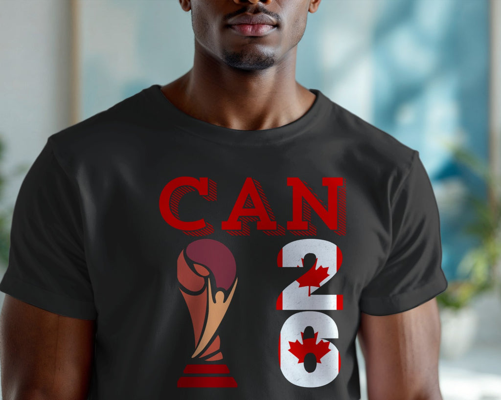 World Cup Graphic T-Shirt, Football Fan Merch, Soccer Tee, Athletic Shirt Gift, Sportswear For Game Day, Custom Printed Casual Top