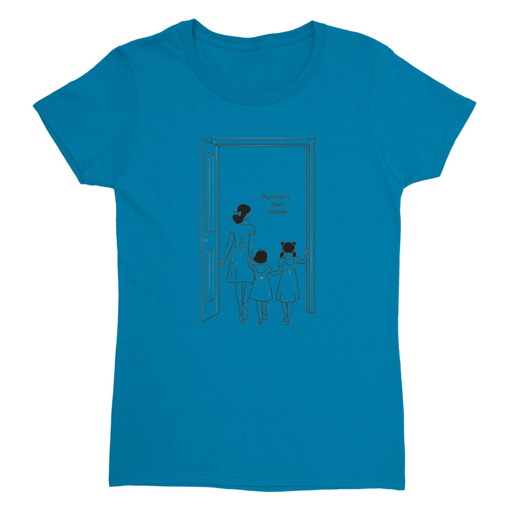 Personalized Mom Shirt, Custom Name Gift for Mom, Mother's Day Tee, Minimalist Mama T-Shirt, Gift for Her