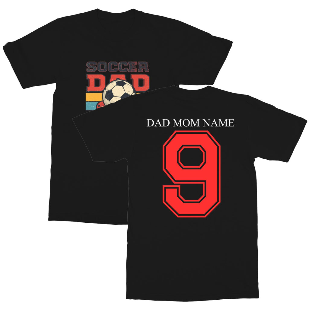 Dad And Mom Word Cup Design, Softstyle Tee, Print On Demand Shirt, Perfect For Parents, Premium Feel T-Shirt, Unique Gift Idea