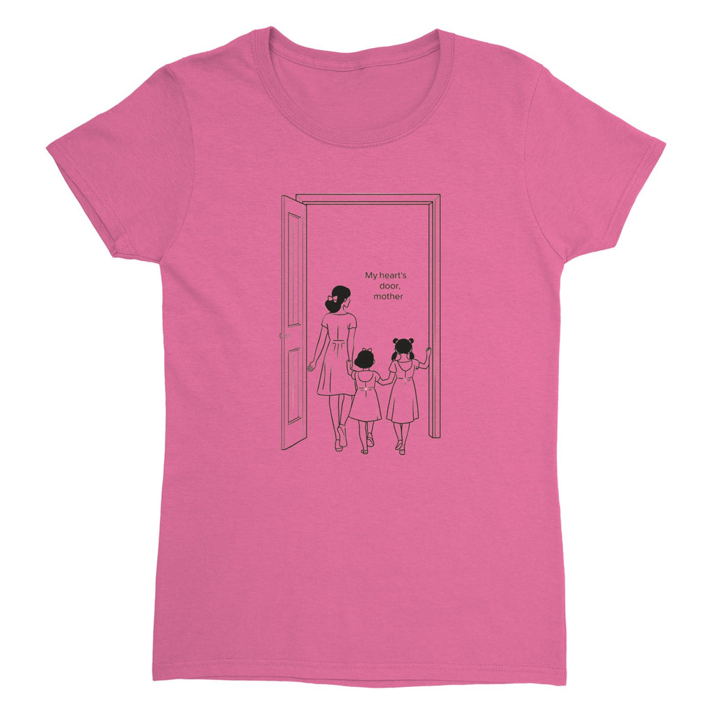 Personalized Mom Shirt, Custom Name Gift for Mom, Mother's Day Tee, Minimalist Mama T-Shirt, Gift for Her