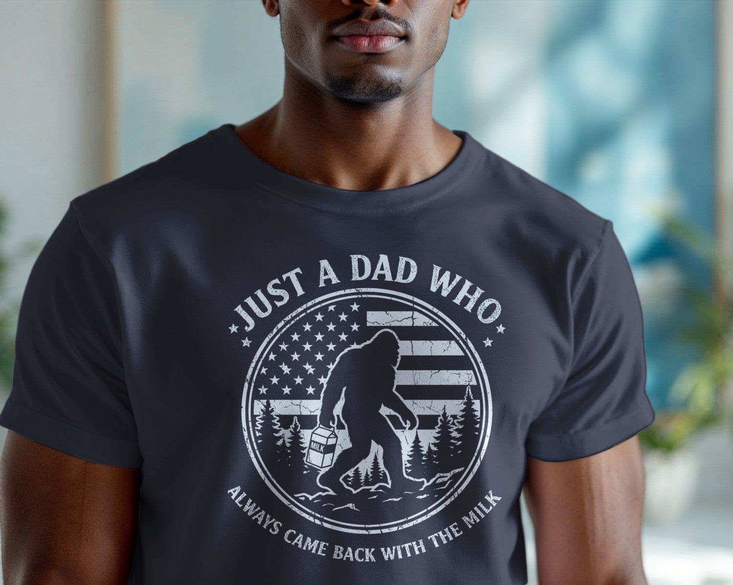 Dad's Favorite Shirt, Comfortable Tee For Fathers, Just Dad Design, Father's Day Gift, High-Quality Shirt For Dad's Wardrobe