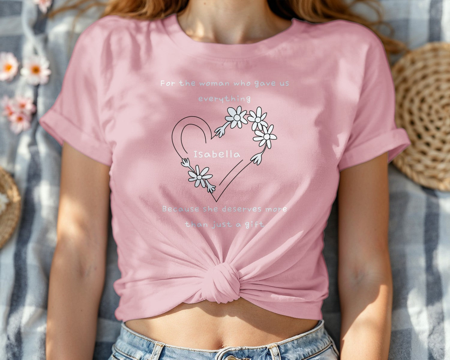 Mama Bear Shirt for Women, Personalized Mom Shirt, Custom Name Tee, Mothers Day Gift, New Mom Gift 2026