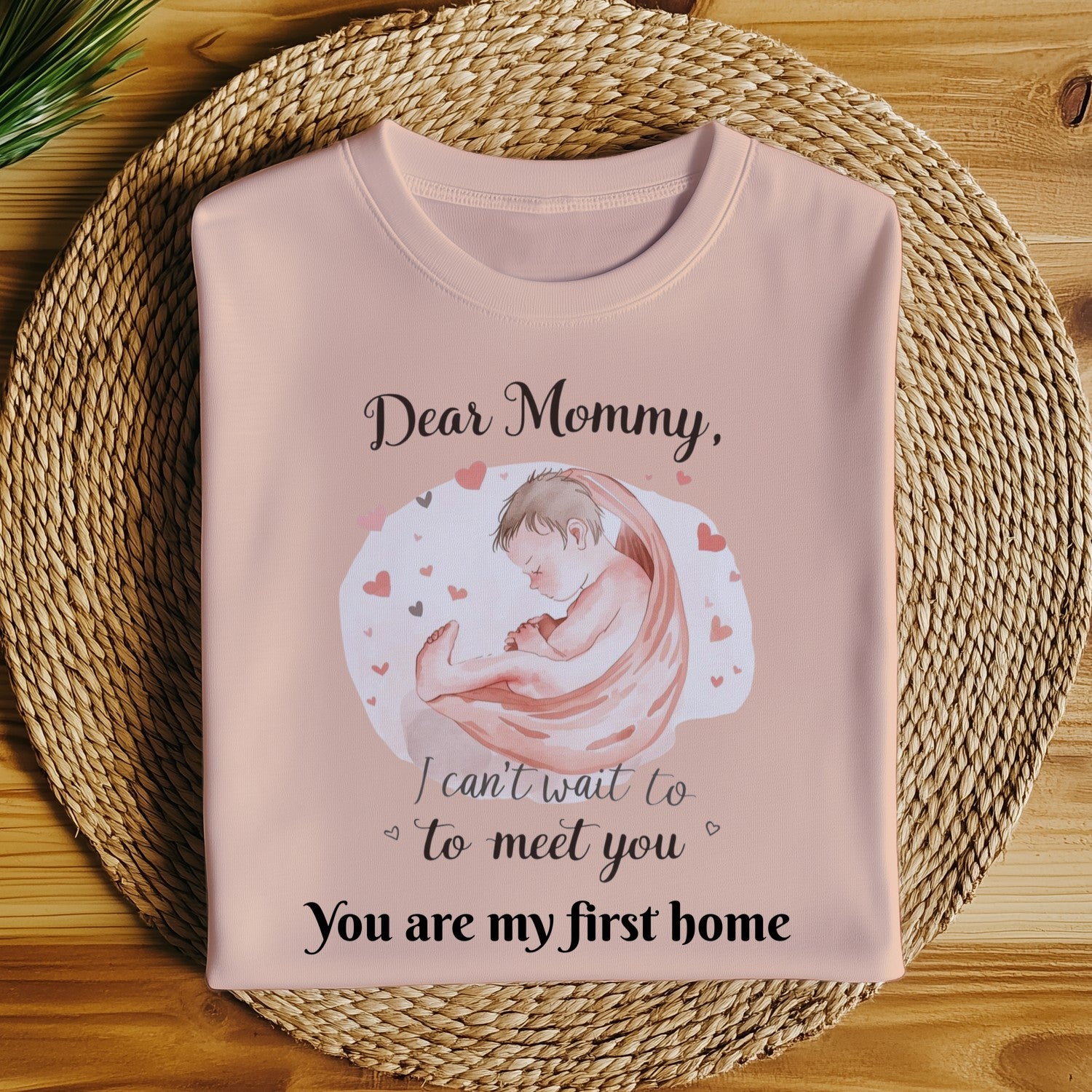 Trendy New Mom Tee, Perfect Gift For Expecting Mothers, Soft Cotton Shirt, Celebrate First Mother's Day With Heartfelt Design