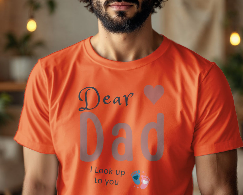 Dad And Mom Matching T-Shirts, Cute Family Gift Tee, Softstyle Design Idea, Perfect Present For New Parents, Unique Shirt